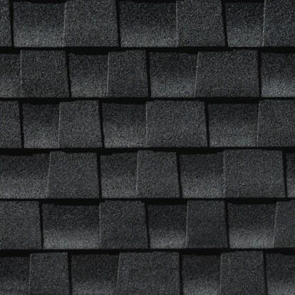 Charcoal shingle swatch