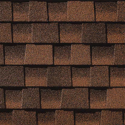 Hickory shingle swatch
