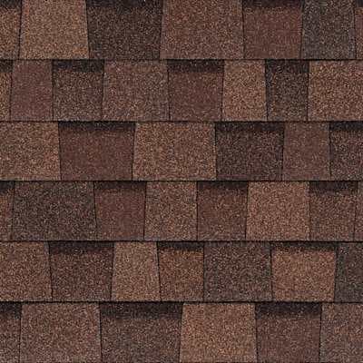 Brownwood shingle swatch