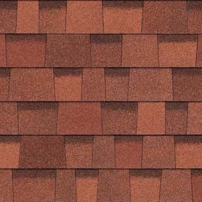 Terra Cotta shingle swatch