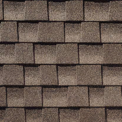 Mission Brown shingle swatch