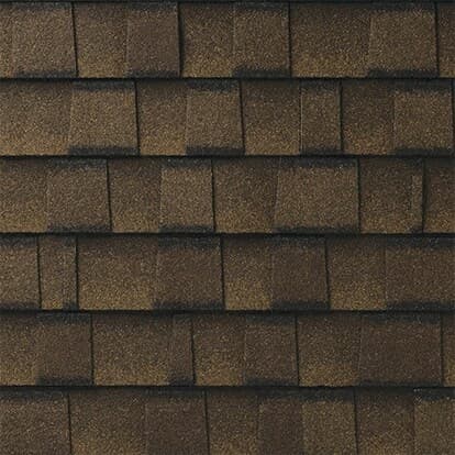 Barkwood shingle swatch