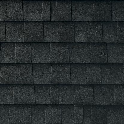 Charcoal shingle swatch