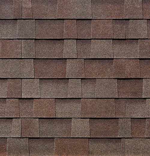 Heather shingle swatch