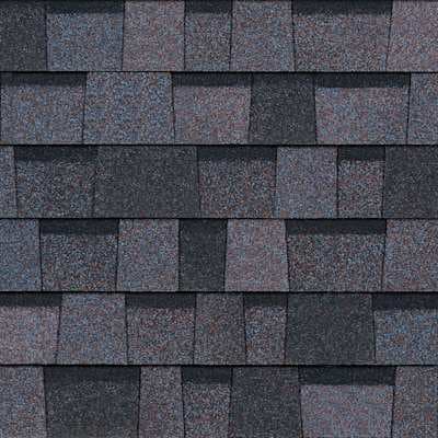 Midnight Plum shingle swatch